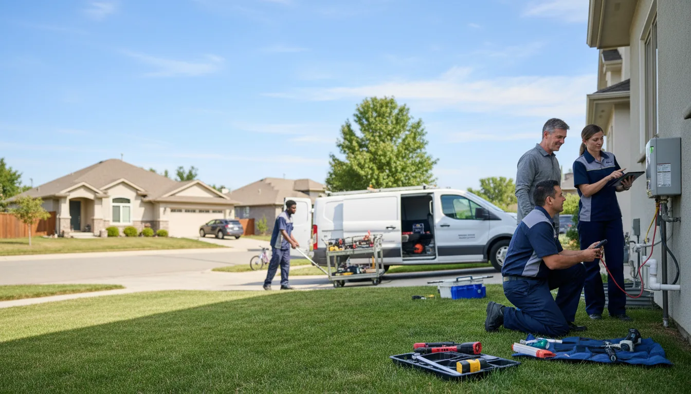 Tankless water heater service in Bulan, KY
